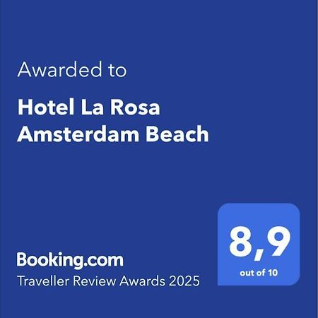 Hotel La Rosa Amsterdam Beach Зандфорт Экстерьер фото